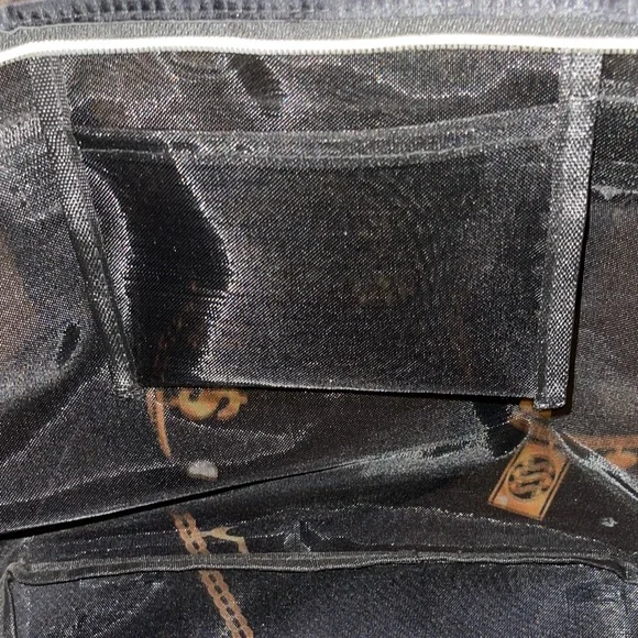 Hello Kitty Mesh Black With Gold Hardware Tote Bag - Picture 2 of 4